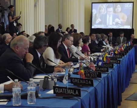 جلسه وزرای سازمان کشورهای آمریکایی در مورد ونزوئلا بدون توافق به پایان رسید